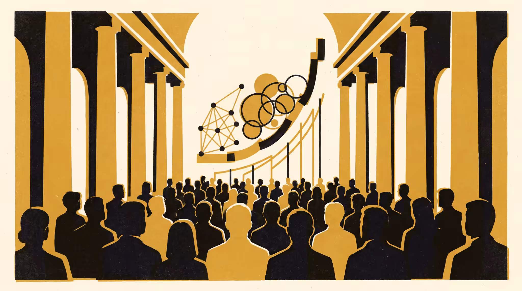 Illustration for the School of Emergent Priorities