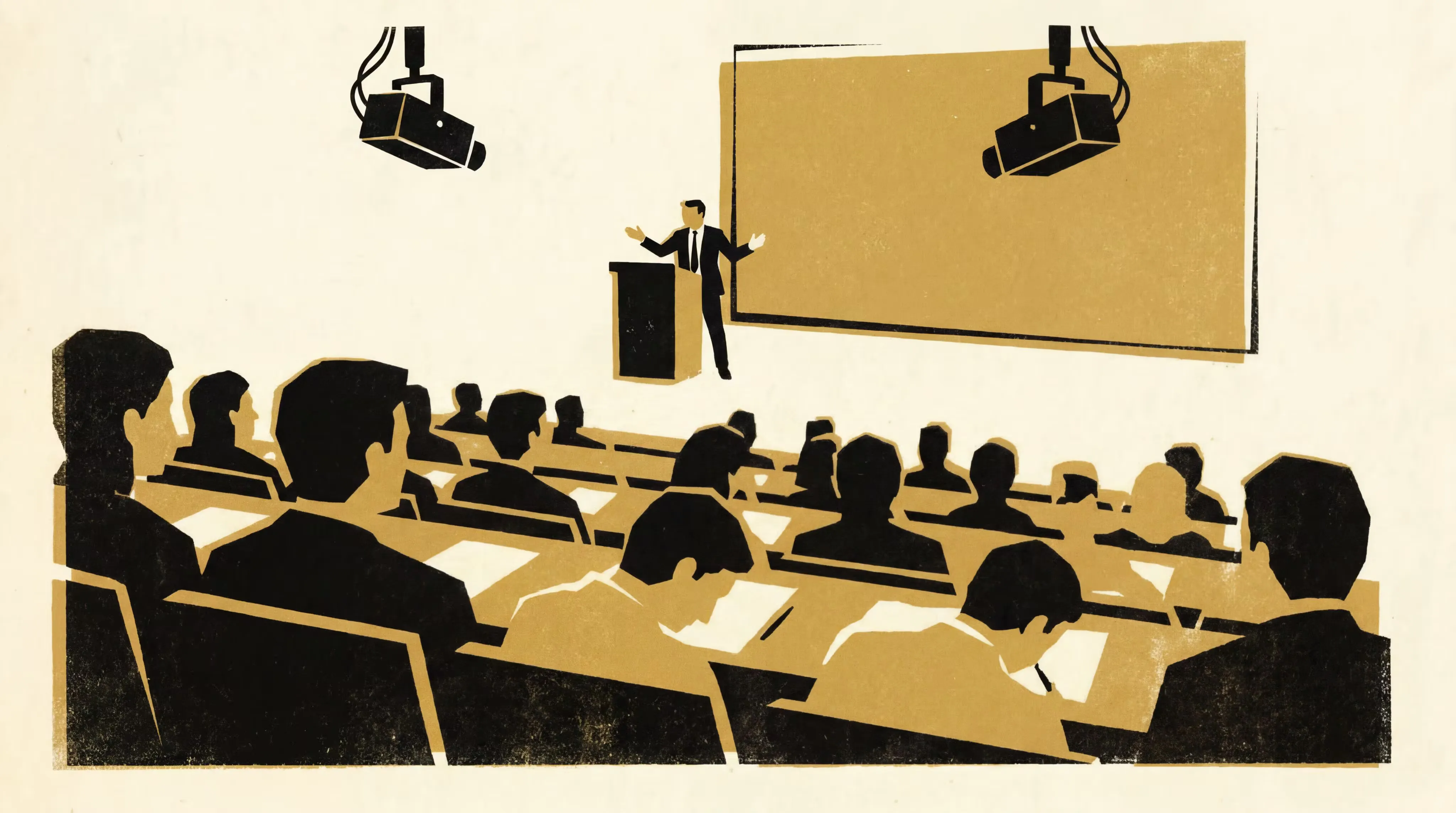 Illustration for The Sophistication Penalty: Automated Camera-Switching Capability and Lecture Recall